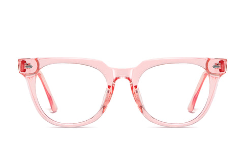 Pink - Unisex Blue Light Filtering Glasses (High-grade)