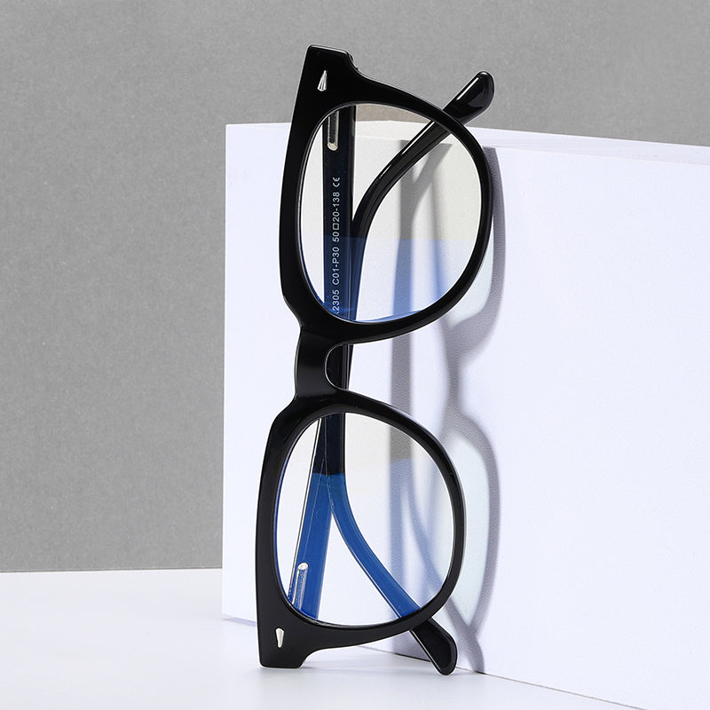 Matte Black - Unisex Blue Light Filtering Glasses (High-grade)