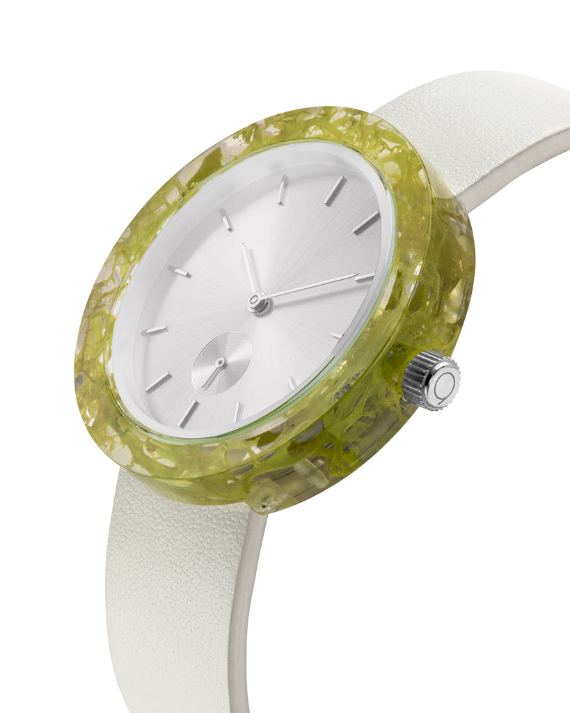 Green Reindeer Moss Botanist Watch - Analog Watch Co.