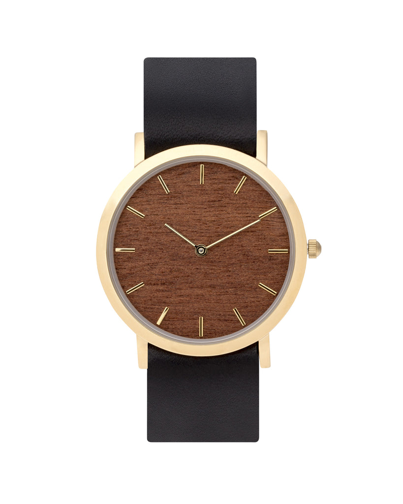 Makore Wood Classic Watch - Analog Watch Co.