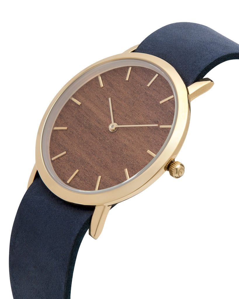 Makore Wood Classic Watch - Analog Watch Co.