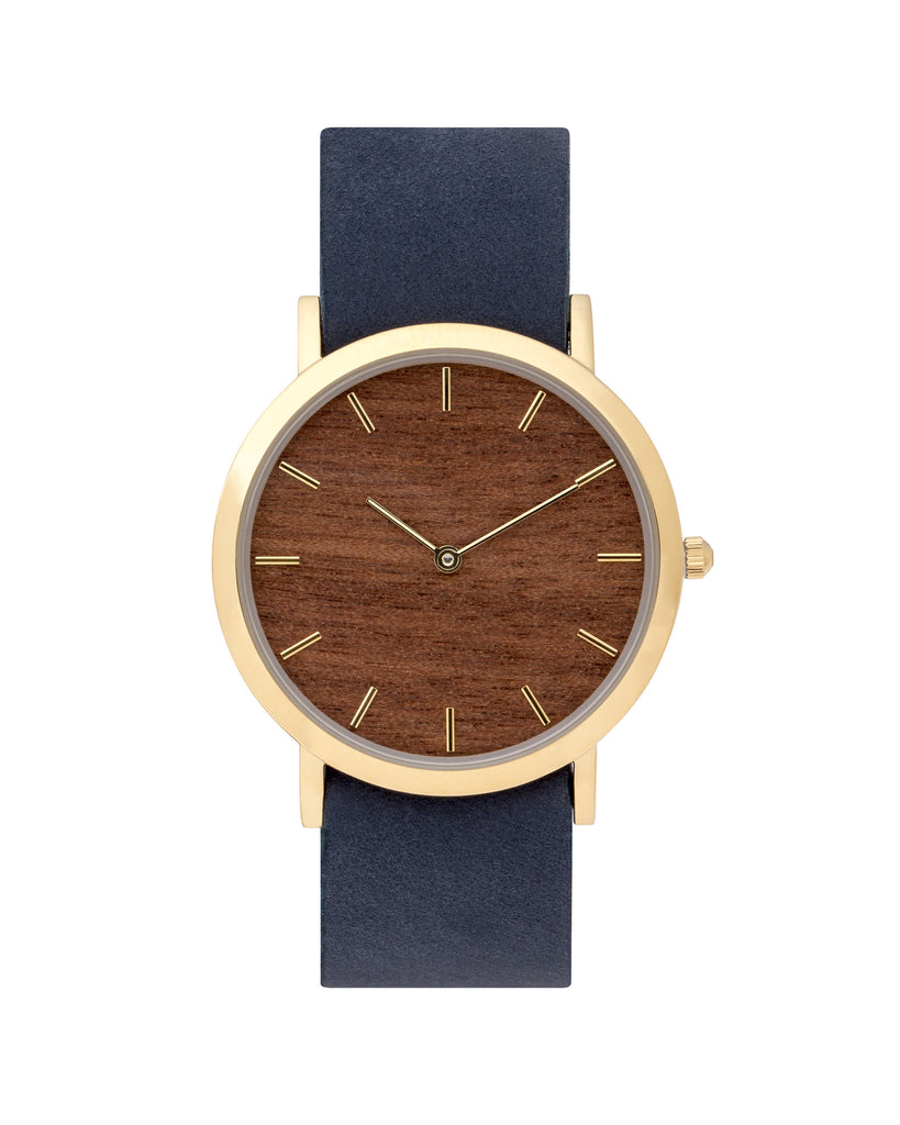Makore Wood Classic Watch - Analog Watch Co.