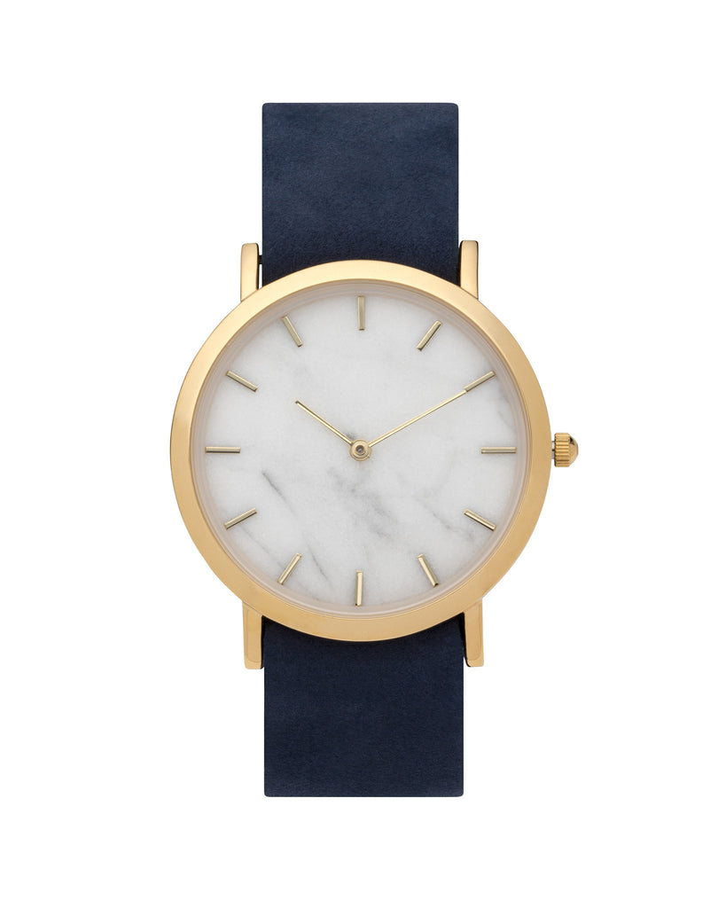 White Marble Classic Watch - Analog Watch Co.