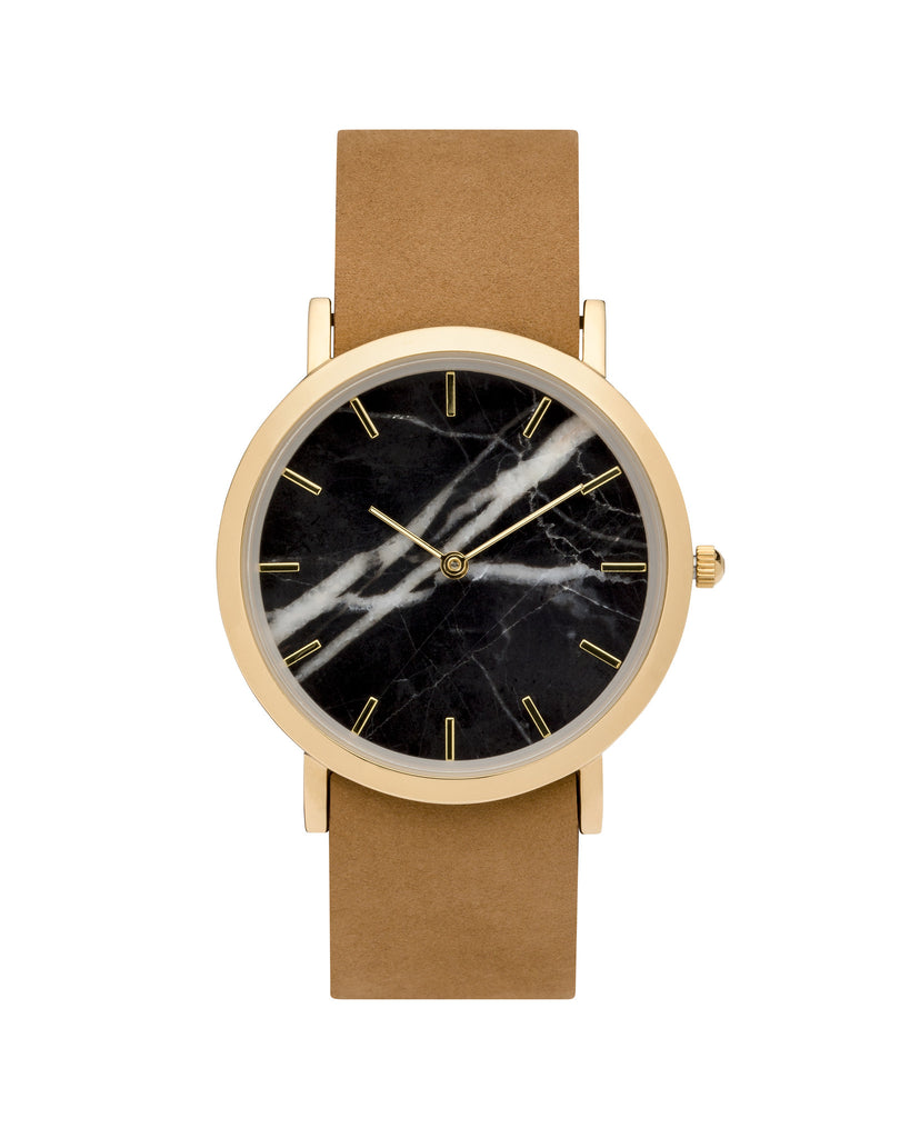 Black Marble Classic Watch - Analog Watch Co.