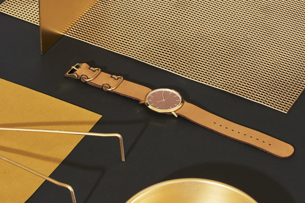 Makore Wood Classic Watch - Analog Watch Co.