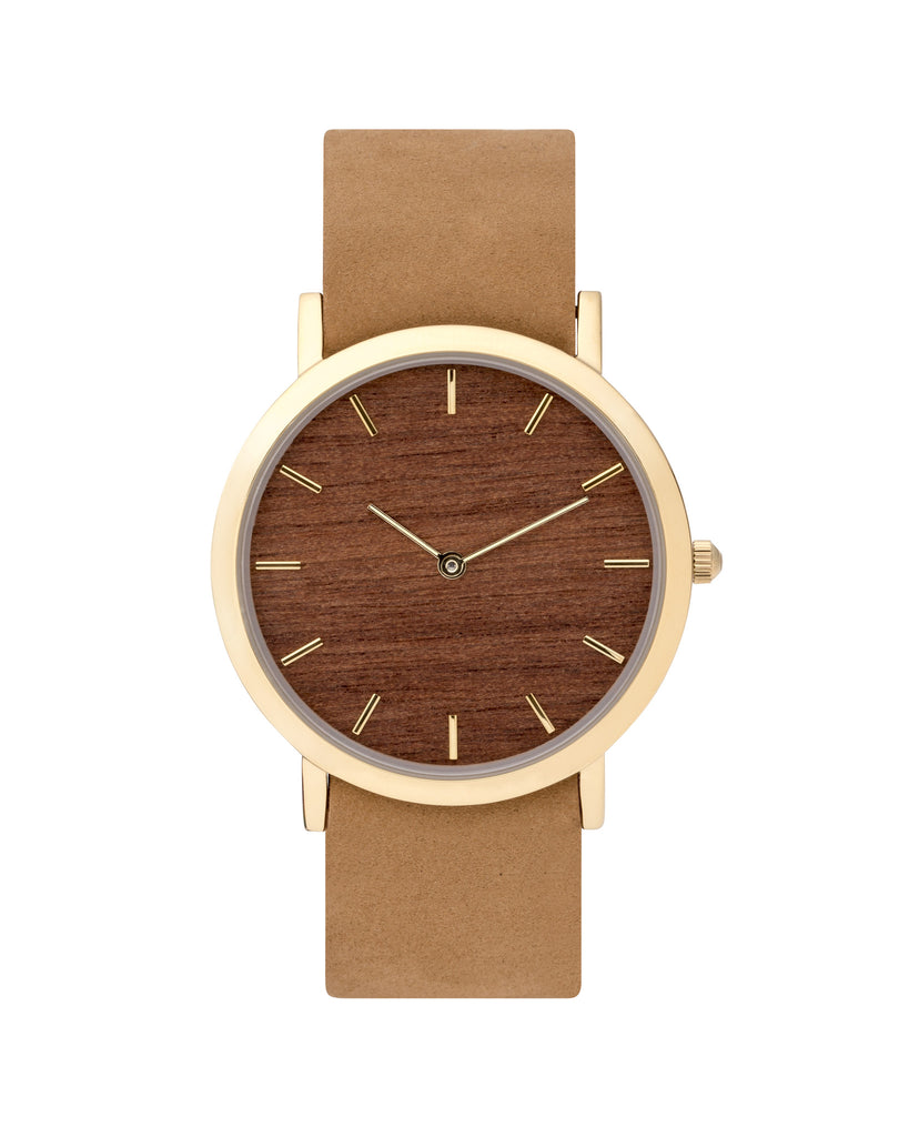 Makore Wood Classic Watch - Analog Watch Co.