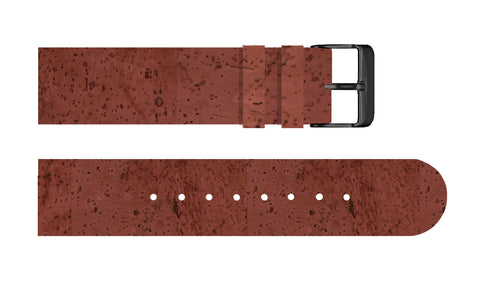 Cabernet Wine Cork Strap - For Somm watches - Analog Watch Co.