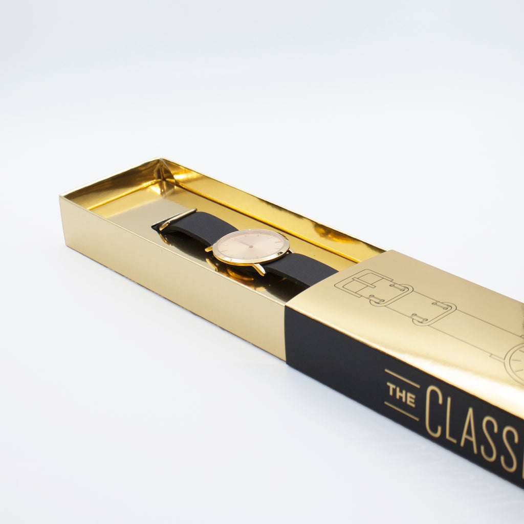 Makore Wood Classic Watch - Analog Watch Co.