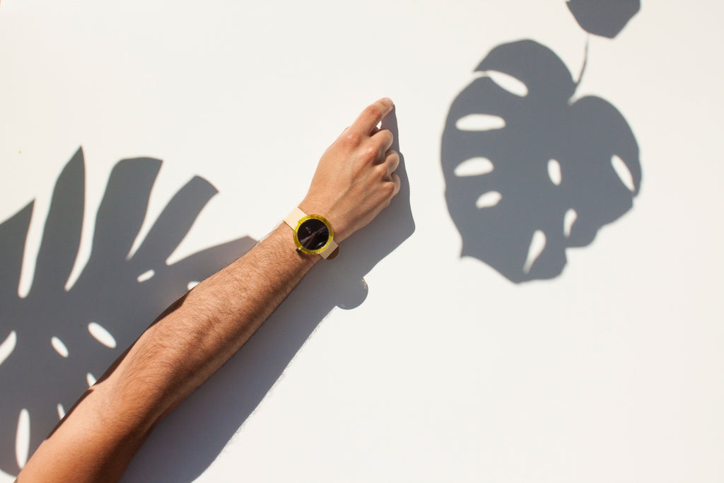 Green Reindeer Moss Botanist Watch - Analog Watch Co.