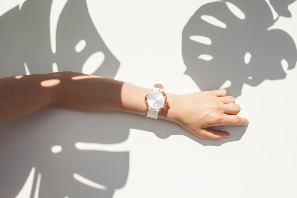 Orange Baby's Breath Botanist Watch - Analog Watch Co.