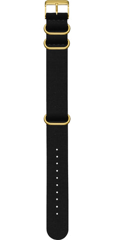 Black Nylon Strap - For Classic Watches - Analog Watch Co.