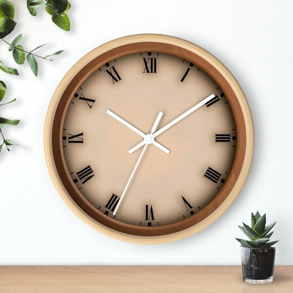 Ethereal Vibe Vintage Design Elegant Wall Clock, Home Decor, Wall Art