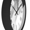 Classic Black and White Design Elegant Wall Clock, Home Decor, Wall Art