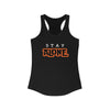 Workout Tank Tops for Women - Gym Exercise Athletic - Yoga Tops Racerback Sports Shirts - Stay Alone - Shirt Print