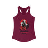 Workout Tank Tops for Women - Gym Exercise Athletic - Yoga Tops Racerback Sports Shirts - Warrior - Shirt Print