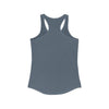 Workout Tank Tops for Women - Gym Exercise Athletic - Yoga Tops Racerback Sports Shirts - Stay Alone - Shirt Print