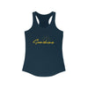 Workout Tank Tops for Women - Gym Exercise Athletic - Yoga Tops Racerback Sports Shirts - Sunshine - Shirt Print