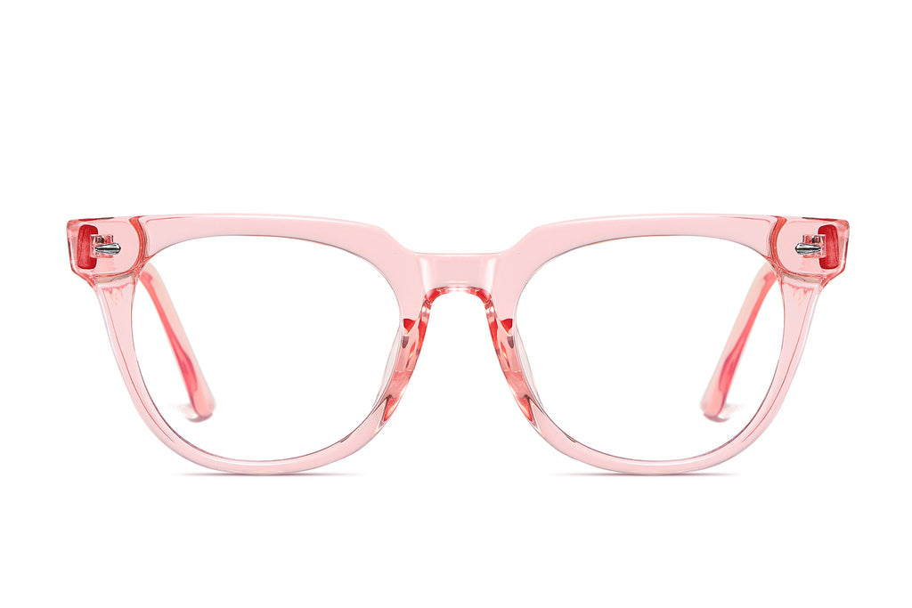 Pink - Unisex Blue Light Filtering Glasses (High-grade)