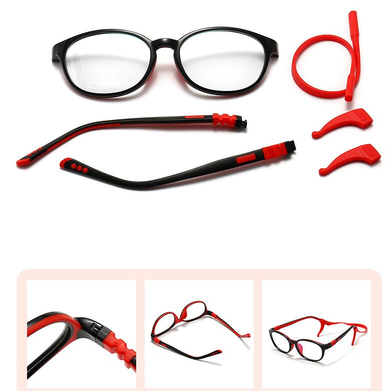 Kids Red & Pink - Unisex Blue Light Filtering Glasses