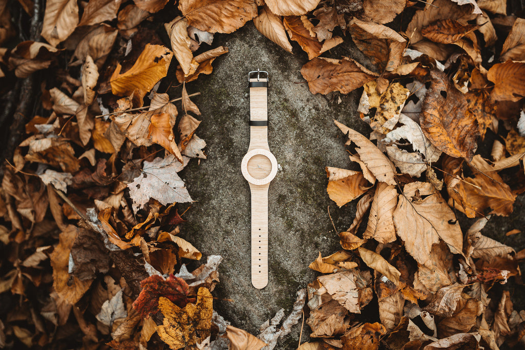Silverheart & Maple Watch - Analog Watch Co.
