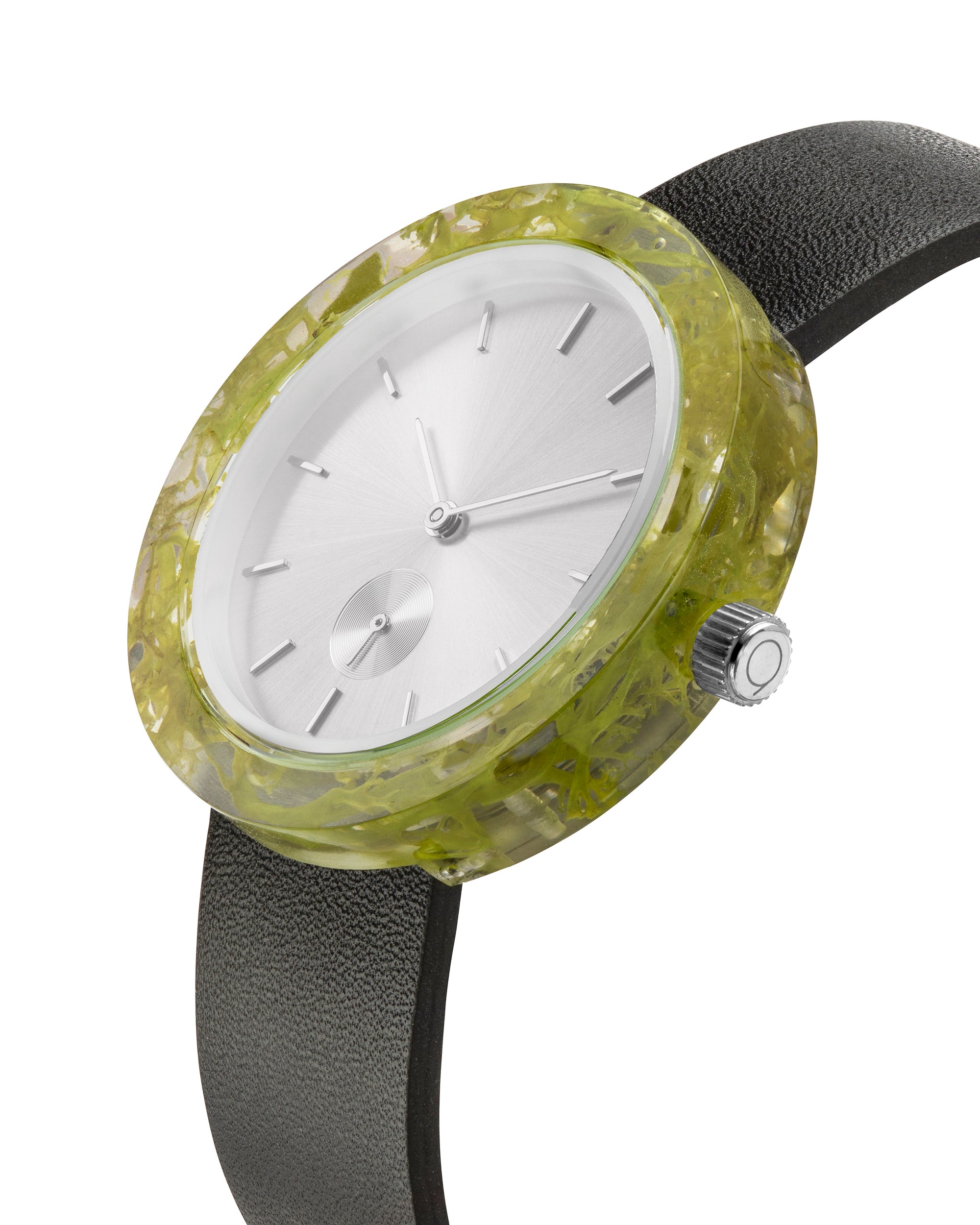 Green Reindeer Moss Botanist Watch - Analog Watch Co.