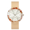Orange Baby's Breath Botanist Watch - Analog Watch Co.