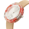 Red Forget-Me-Not Botanist Watch - Analog Watch Co.