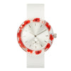 Red Forget-Me-Not Botanist Watch - Analog Watch Co.
