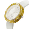 Yellow Queen Anne's Lace Botanist Watch - Analog Watch Co.