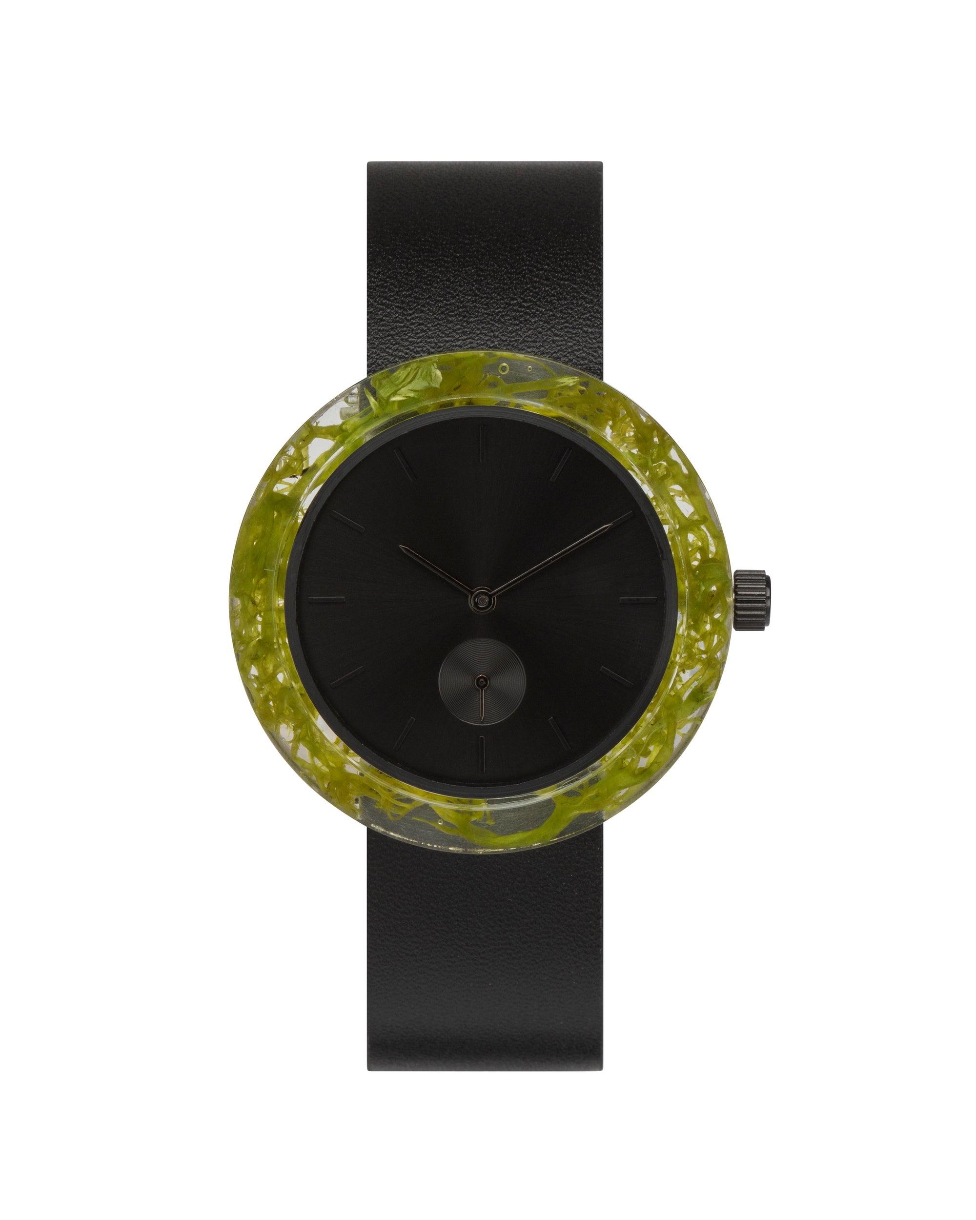 Green Reindeer Moss Botanist Watch - Analog Watch Co.