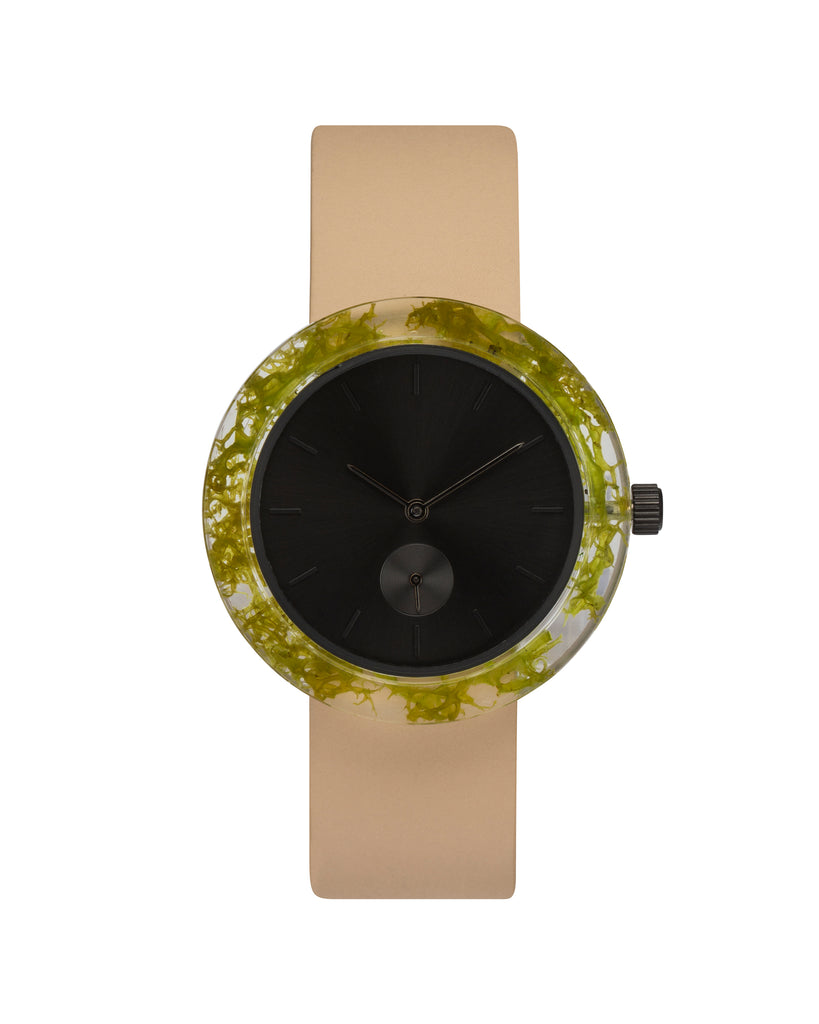 Green Reindeer Moss Botanist Watch - Analog Watch Co.