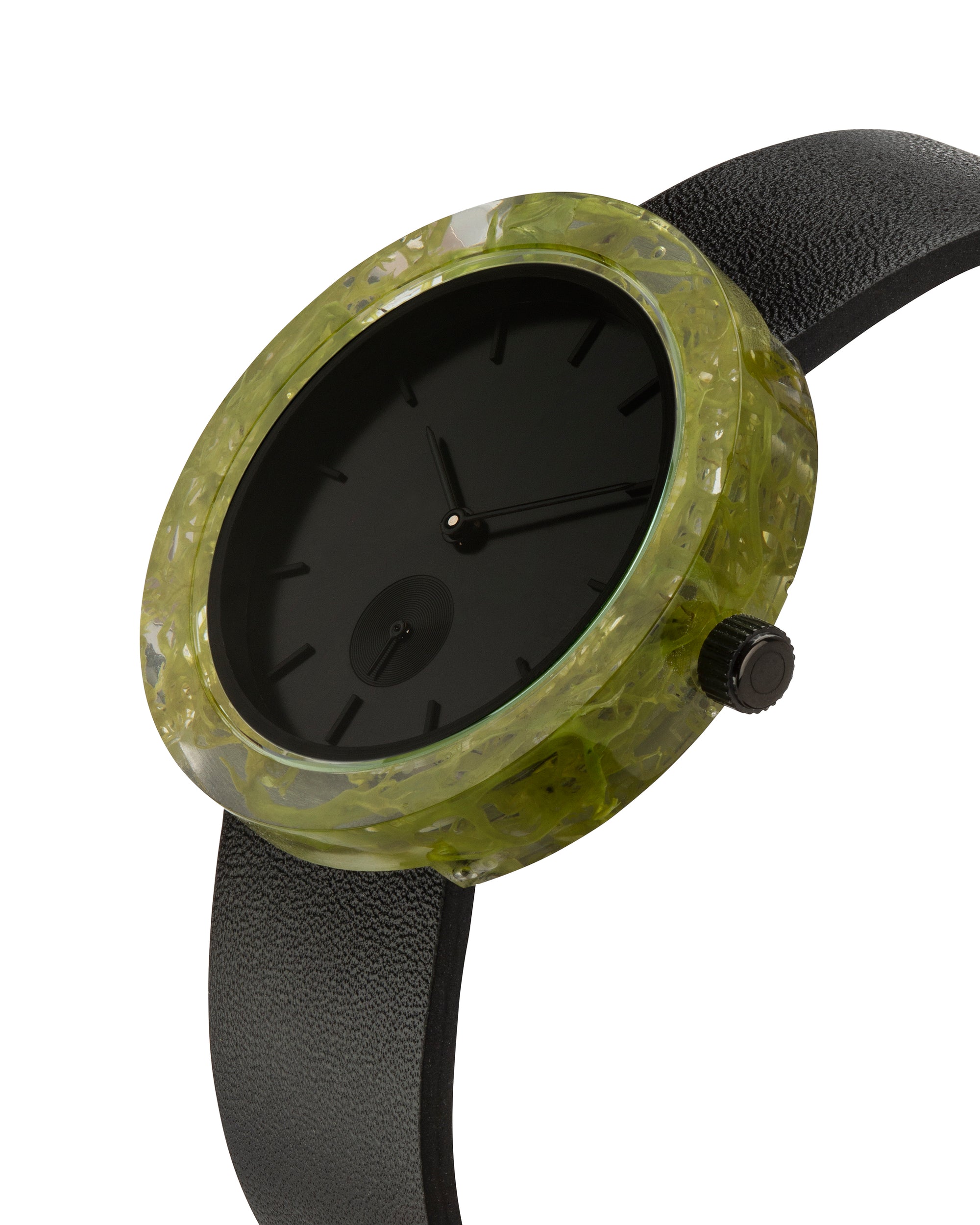 Green Reindeer Moss Botanist Watch - Analog Watch Co.