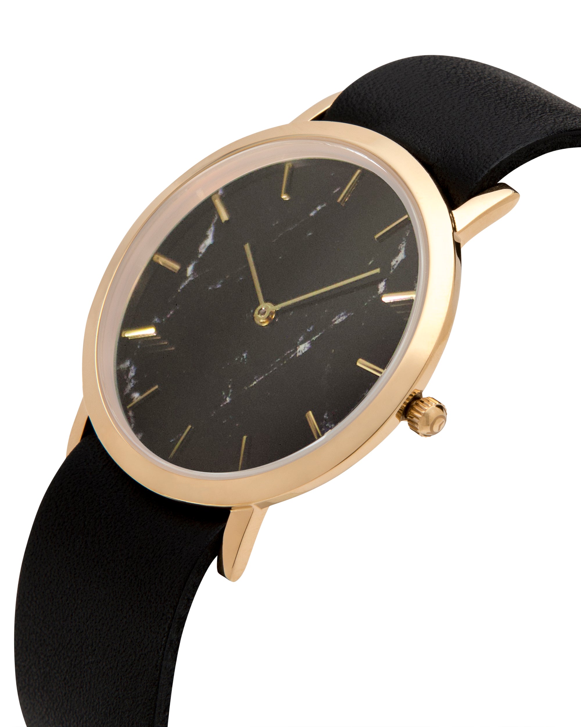 Faux Black Marble Classic Watch - Analog Watch Co.