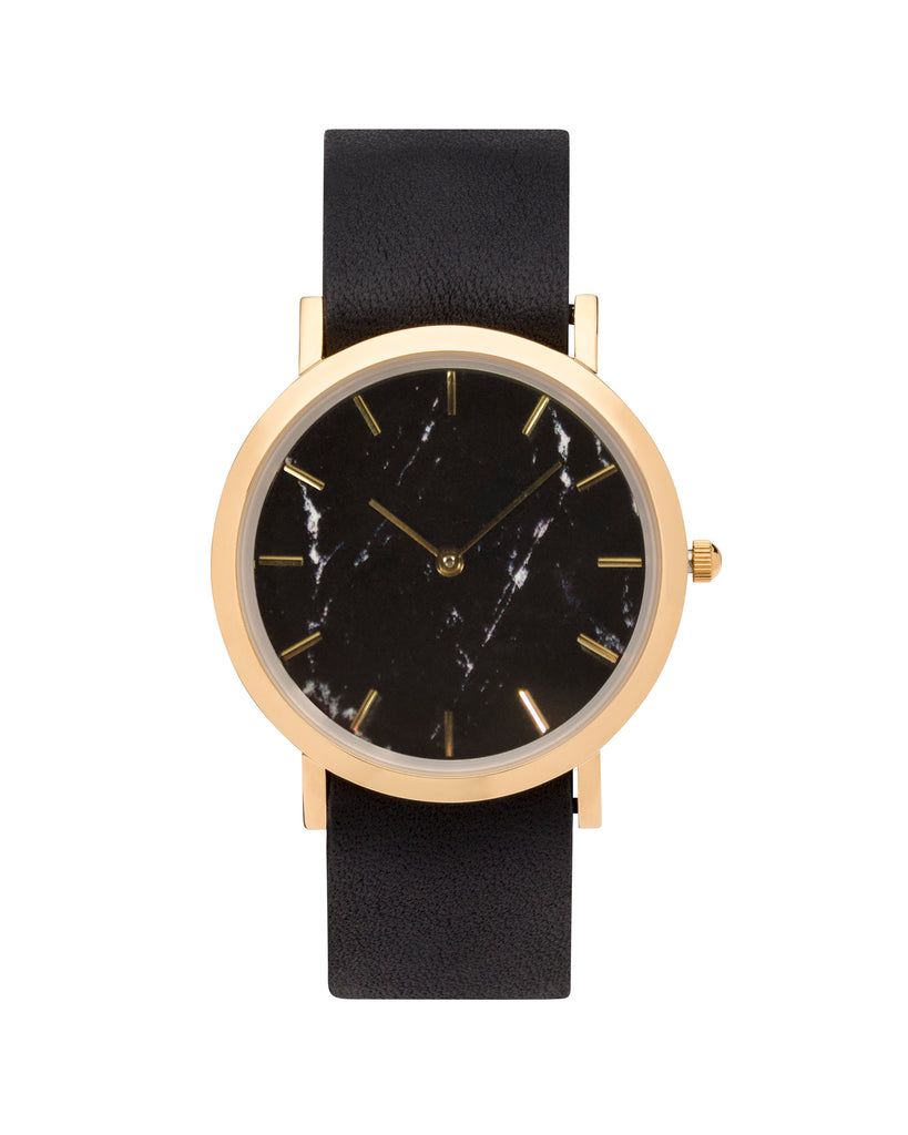 Faux Black Marble Classic Watch - Analog Watch Co.