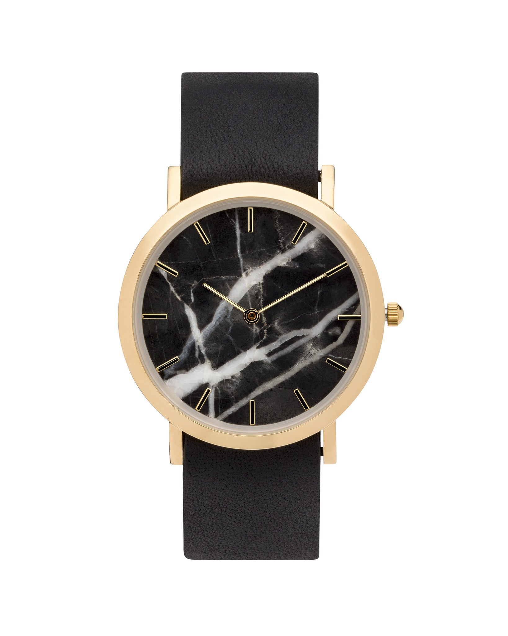 Black Marble Classic Watch - Analog Watch Co.