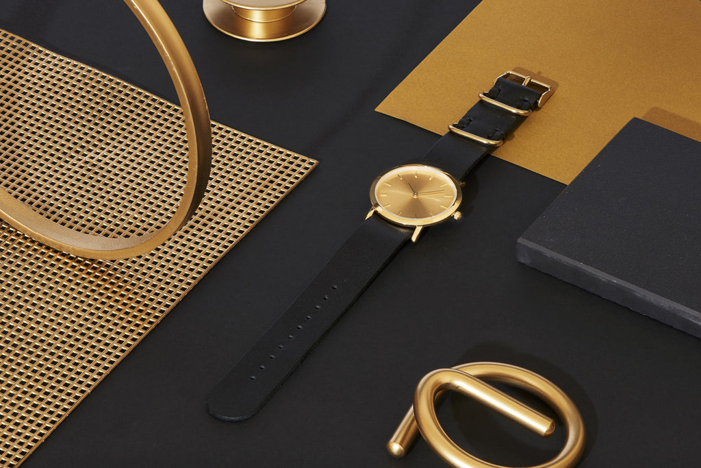 Gold Classic Watch - Analog Watch Co.