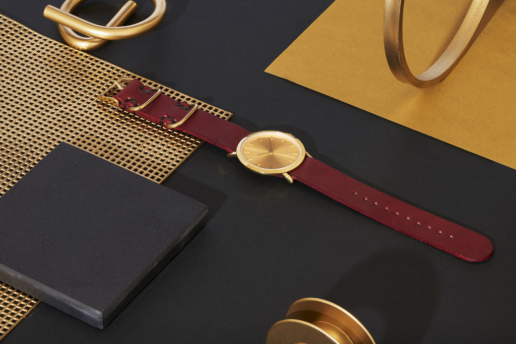 Gold Classic Watch - Analog Watch Co.