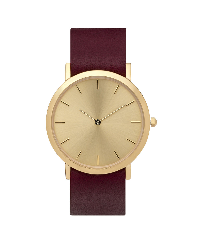 Gold Classic Watch - Analog Watch Co.