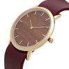 Makore Wood Classic Watch - Analog Watch Co.
