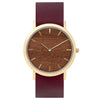 Makore Wood Classic Watch - Analog Watch Co.