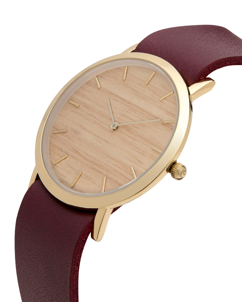 Silverheart Wood Classic Watch - Analog Watch Co.