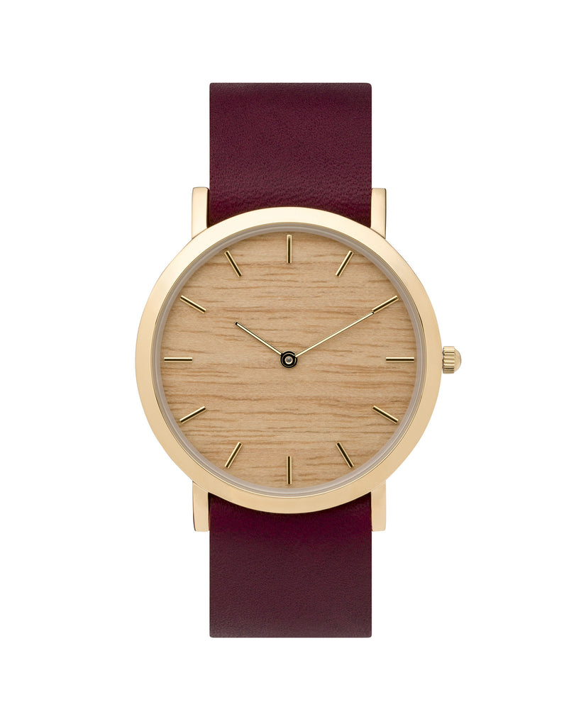 Silverheart Wood Classic Watch - Analog Watch Co.