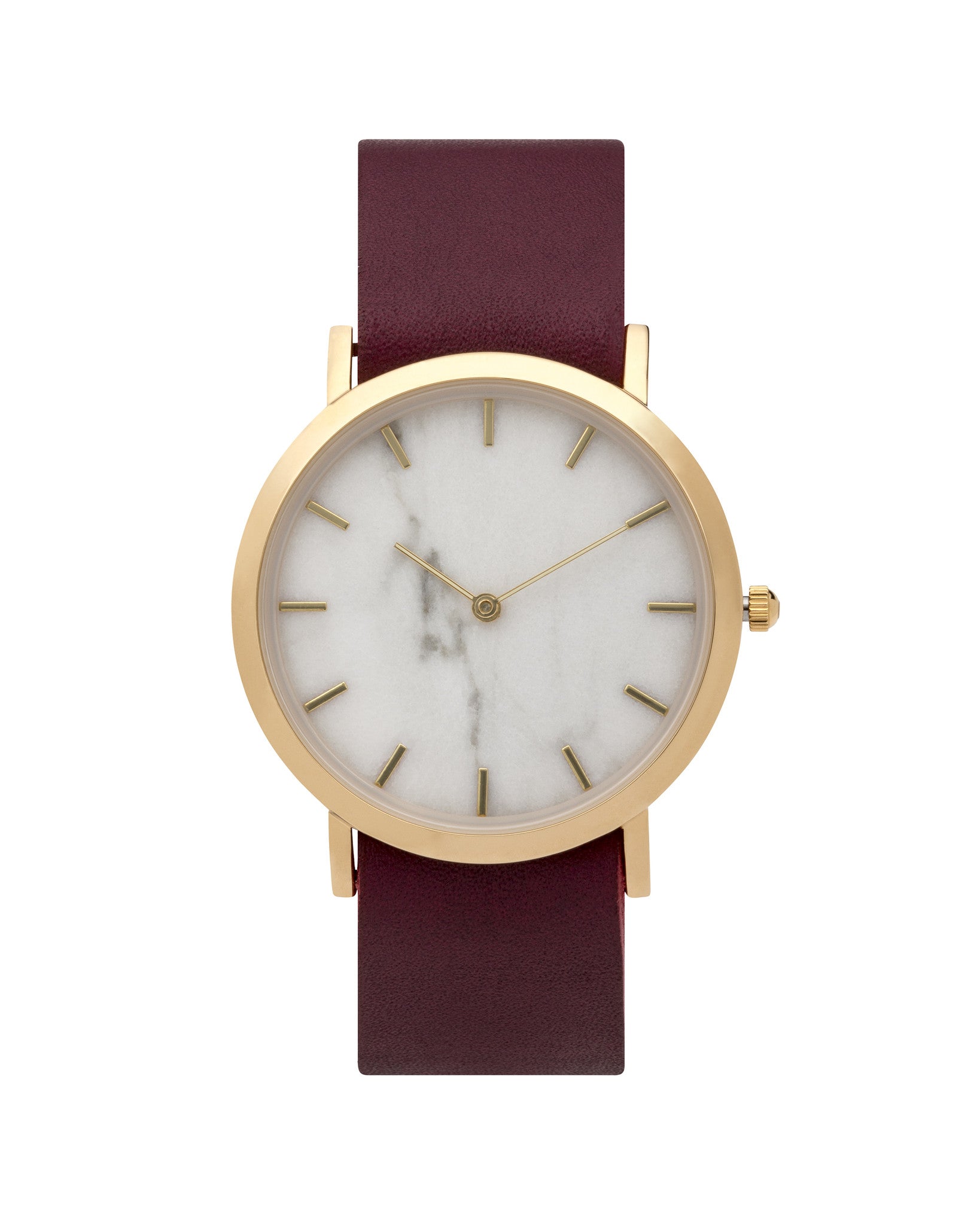 White Marble Classic Watch - Analog Watch Co.
