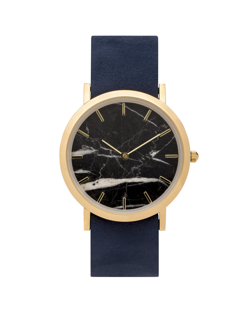 Black Marble Classic Watch - Analog Watch Co.