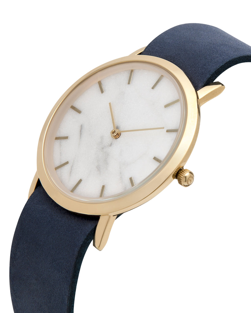 White Marble Classic Watch - Analog Watch Co.