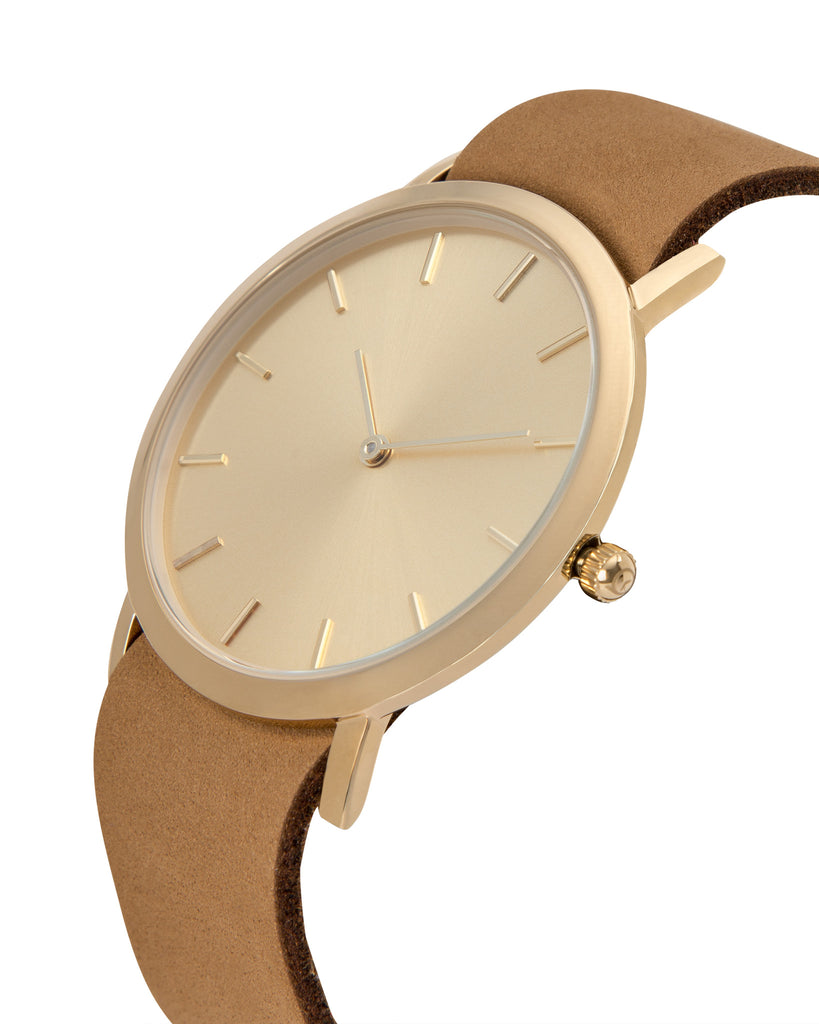 Gold Classic Watch - Analog Watch Co.