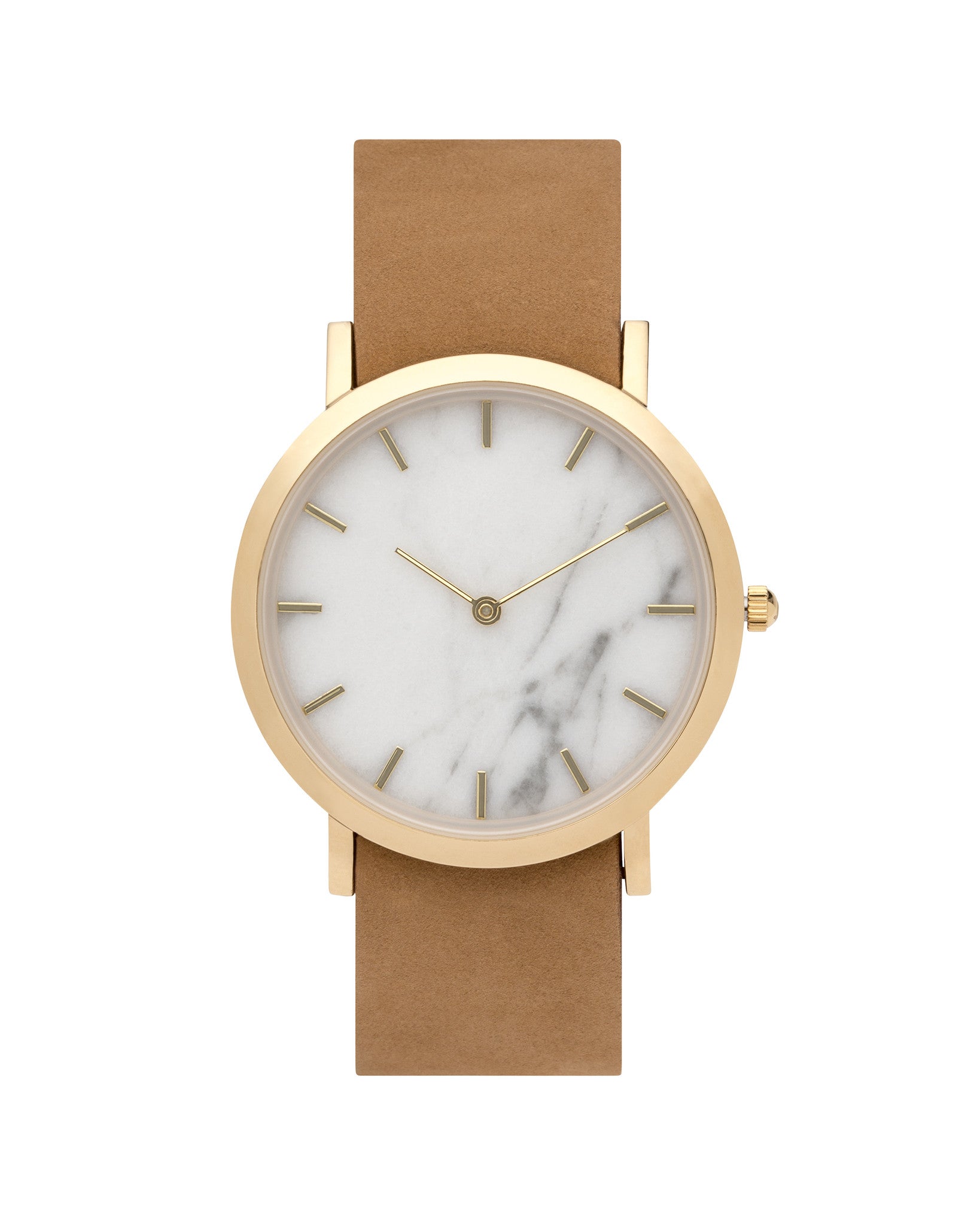 White Marble Classic Watch - Analog Watch Co.