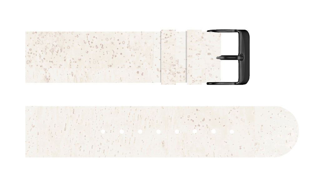 White Cork Strap - For Somm watches - Analog Watch Co.
