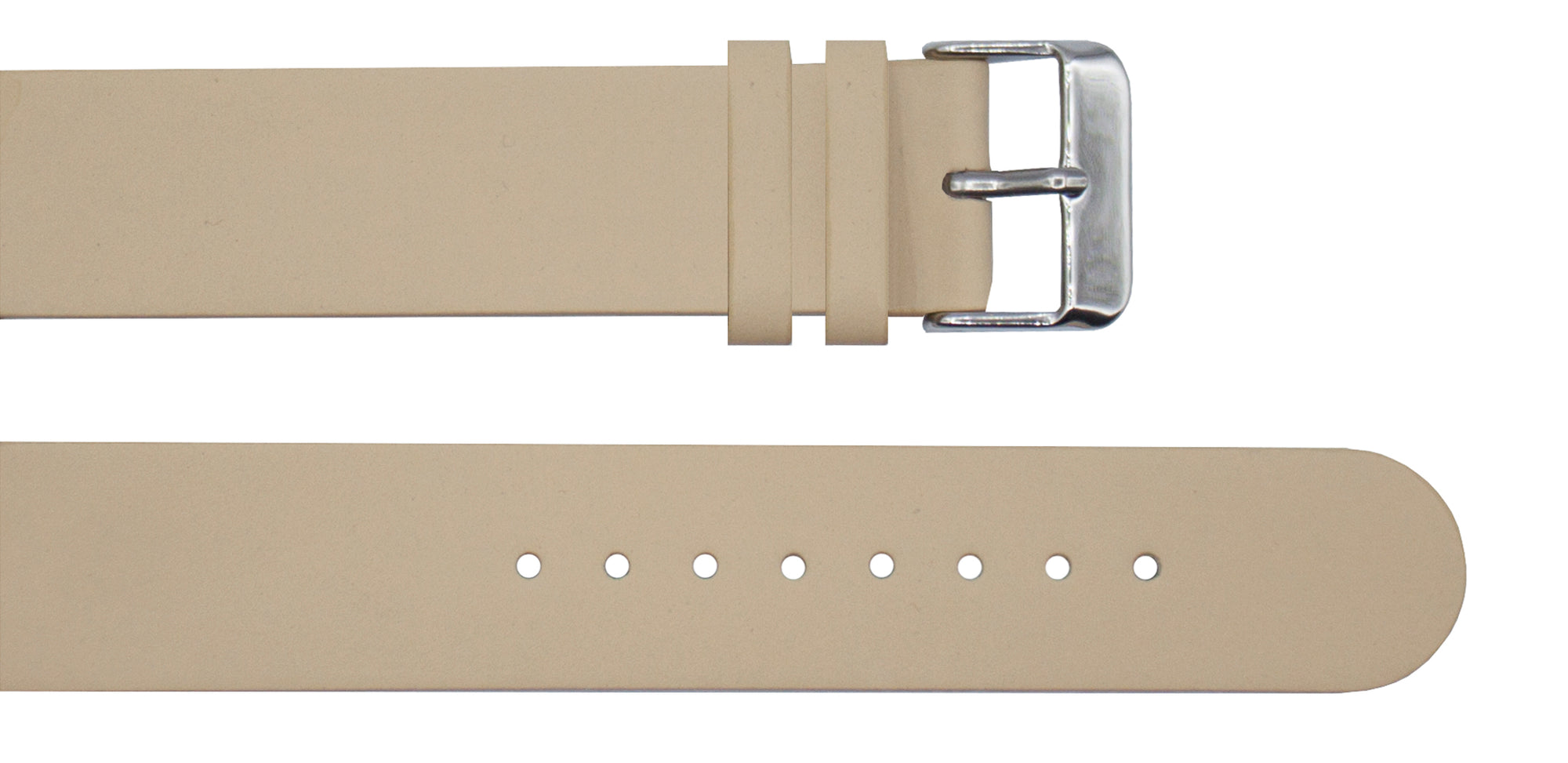 Cream Leather Strap - For Botanist Watches - Analog Watch Co.