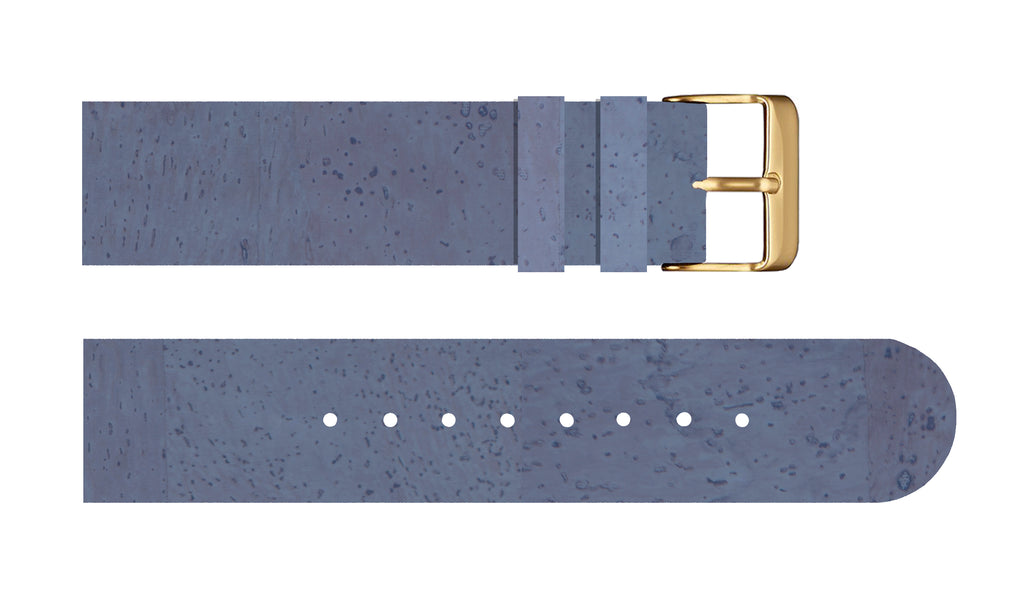 Blueberry Wine Cork Strap - For Somm watches - Analog Watch Co.